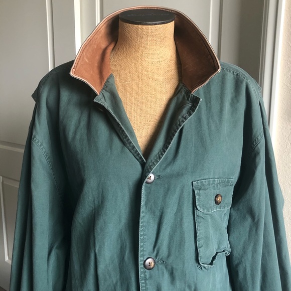 SOLD Vintage Banana Republic Field Coat L - Picture 2 of 11